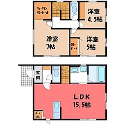 宇都宮市大寛2丁目の一戸建て