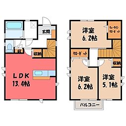 宇都宮市峰3丁目の一戸建て