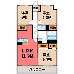 宇都宮市ゆいの杜6丁目