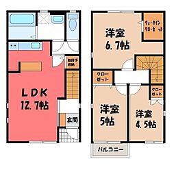 下都賀郡壬生町若草町の一戸建て