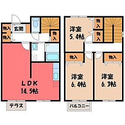 宇都宮市城東2丁目の一戸建て