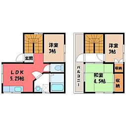 宇都宮市塙田3丁目の一戸建て