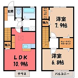 宇都宮市鶴田町の一戸建て