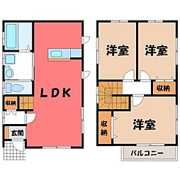 宇都宮市下岡本町の一戸建て