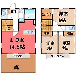 宇都宮市簗瀬3丁目の一戸建て