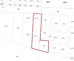 虻田郡倶知安町北六条東1丁目の土地