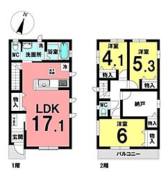 新築戸建 瑞穂区中根町2期　C棟