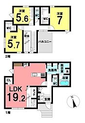 新築戸建 瑞穂区井戸田町3期　2号棟