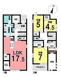 新築戸建 瑞穂区白砂町1期　1号棟