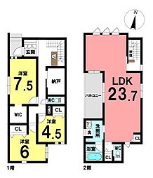 新築戸建　瑞穂区本願寺町1期
