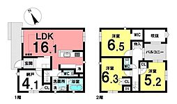 新築戸建　天白区植田西21001(2)　全2棟　2号棟
