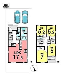 新築戸建 天白区植田西8期　全4棟　1号棟
