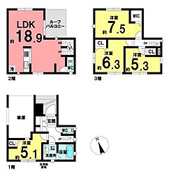 中古戸建　天白区福池1丁目