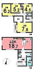 新築戸建 天白区元八事3期　全2棟　1号棟