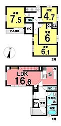 新築戸建 天白区元八事3期　全2棟　2号棟