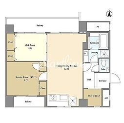 ベルヴィアージュ錦糸町（Belleviage Kinshicho） 406