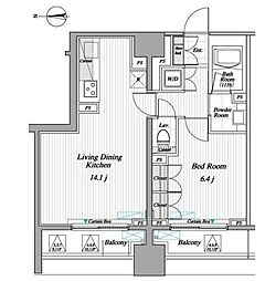 レジディア錦糸町II 1201