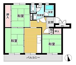 西遊馬団地1号棟