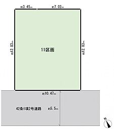 泉区上飯田町　建築条件付き土地　11区画