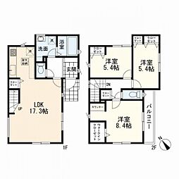 ニュービルド上倉田町　新築一戸建て　3期2号棟