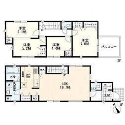 ニュービルド西戸部町3丁目　新築一戸建て　8号棟