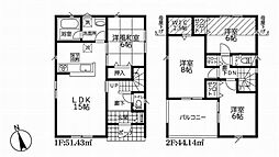 クレイドルガーデン影取町　新築一戸建て　2号棟