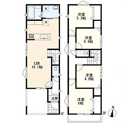 瀬谷区阿久和西3丁目　新築一戸建て　B号棟