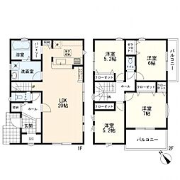 港南区日野4丁目　新築一戸建て　2期1号棟