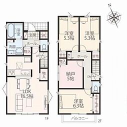 ルミナスタウン戸塚町　新築一戸建て　1号棟