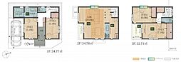 グレイスウッドコンフィーネ明津　新築一戸建て　Ｄ号棟
