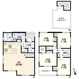 旭区善部町　新築一戸建て　3号棟