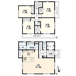 戸塚区平戸町5期　新築一戸建て　2号棟