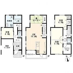 インプレッシヴタウン上大岡東II　新築一戸建て　Ａ号棟
