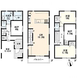 インプレッシヴタウン上大岡東II　新築一戸建て　Ｂ号棟