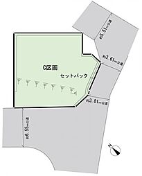 港南区笹下6丁目　建築条件付き土地　C区画