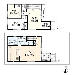 港南区上永谷1丁目　新築一戸建て　Ｂ号棟