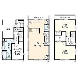 幸区小向西町1丁目　新築一戸建て