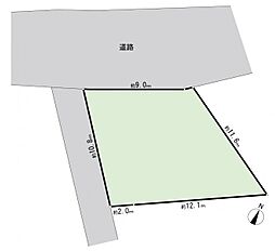 港北区師岡町　建築条件付き土地