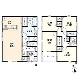 クレイドルガーデン大鋸　新築一戸建て　1号棟