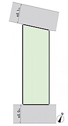 港南区笹下3丁目　建築条件無し土地　B区画