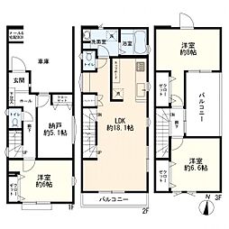 ベンズグランデ本牧大里町　新築一戸建て　3号棟