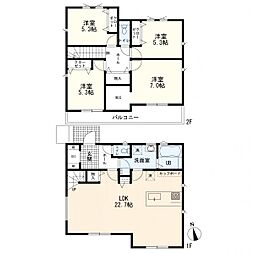 戸塚区平戸町　新築一戸建て　6期　2号棟