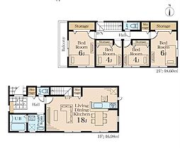 磯子区磯子6丁目　新築一戸建て　1号棟