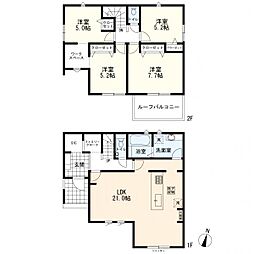 リナージュネクスジー六ツ川3丁目　新築一戸建て