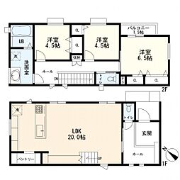 泉区上飯田町II　新築一戸建て　1号棟