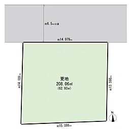 戸塚区川上町　建築条件無し土地