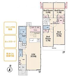 戸塚区平戸5丁目3期　新築一戸建て　3期2号棟