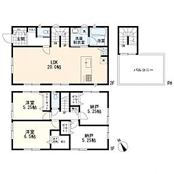 西区元久保町　新築一戸建て　3号棟