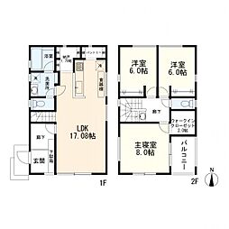 泉区和泉町　新築一戸建て　2号棟