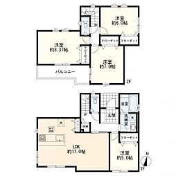 グラファーレ平戸2丁目3期　新築一戸建て　3期1号棟